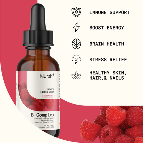 Organic Vitamin B Complex Liquid Drops