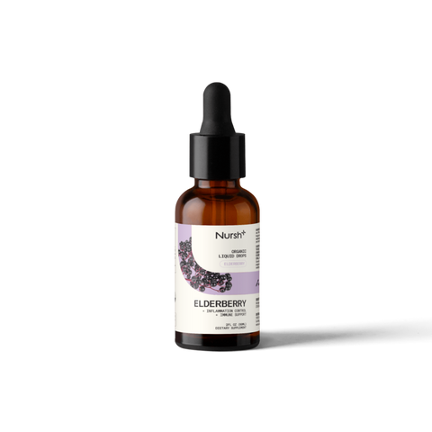 Organic Elderberry Liquid Drops